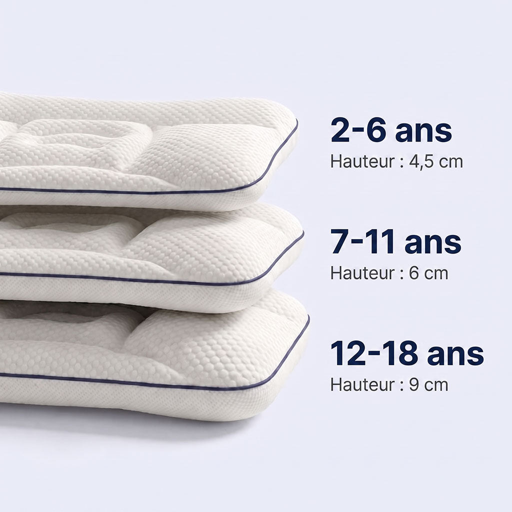 Oreiller de posture pour enfants Lunillow