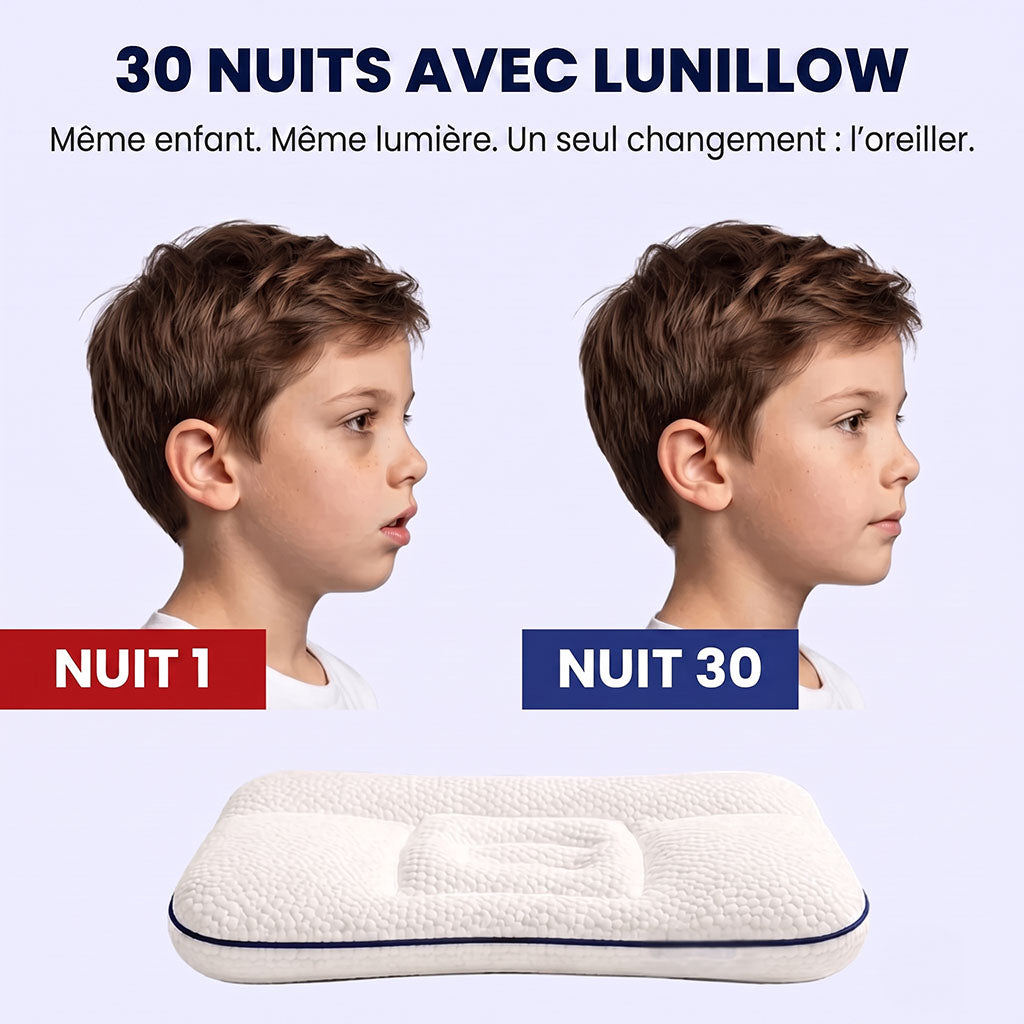 Oreiller de posture pour enfants Lunillow