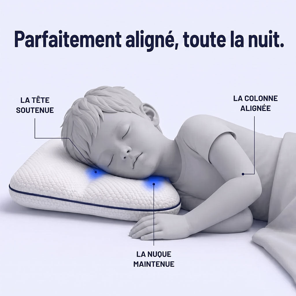 Oreiller de posture pour enfants Lunillow