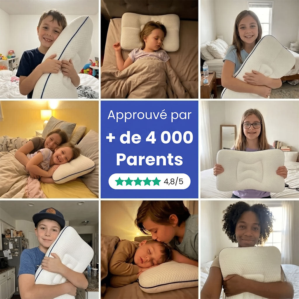 Oreiller de posture pour enfants Lunillow