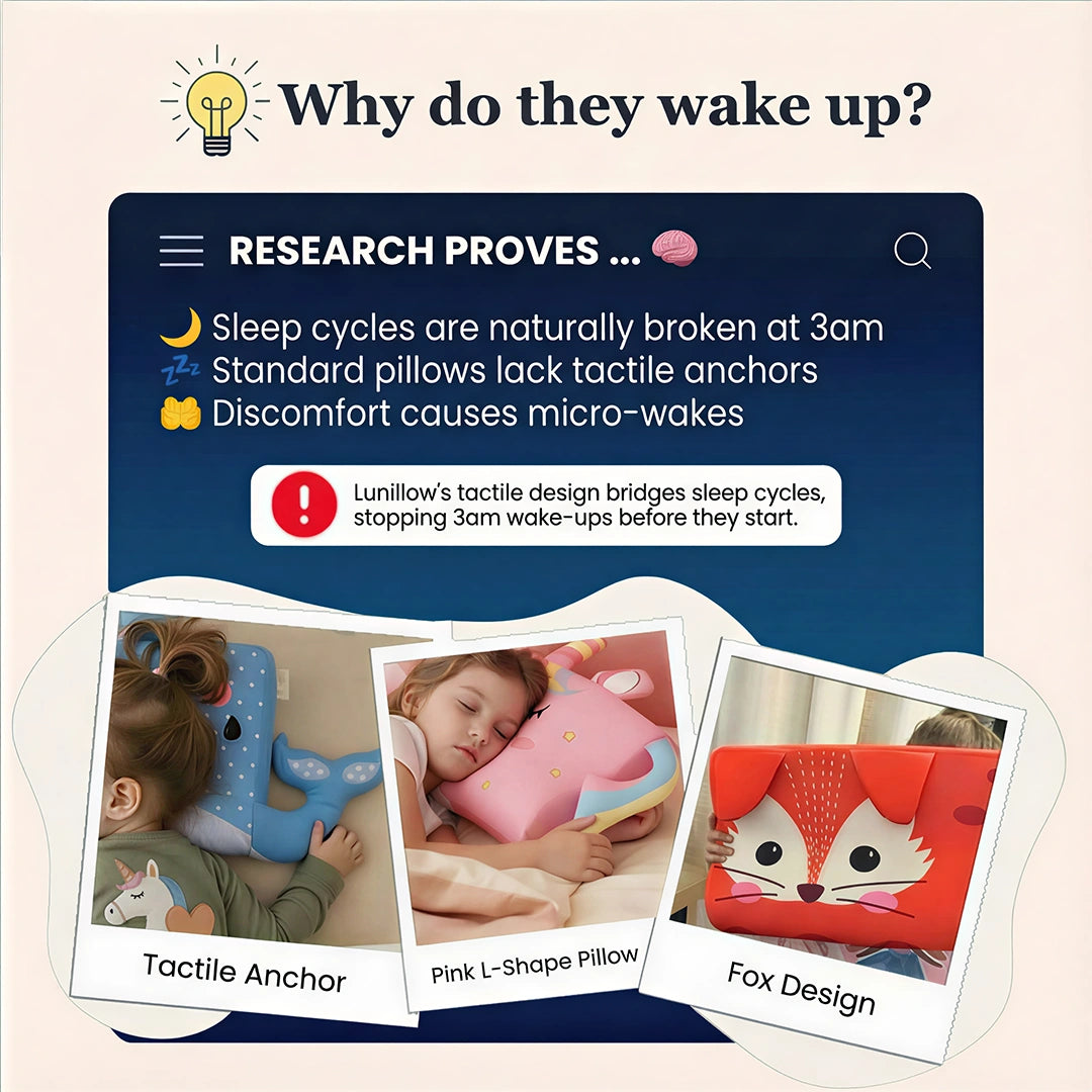 Lunillow® – The "Sleep Through" Sensory Pillow